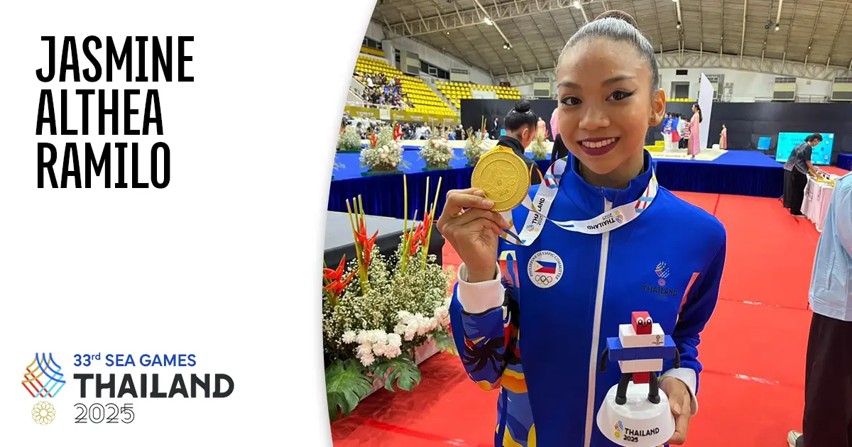 GOLD STANDARD! Jasmine Althea Ramilo Soars to Historic Rhythmic Gymnastics All-Around Gold at SEA Games 2025