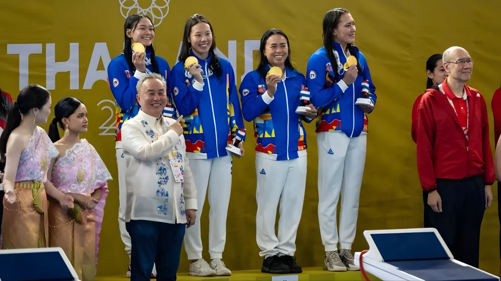 Philippine women’s 4x100m freestyle relay