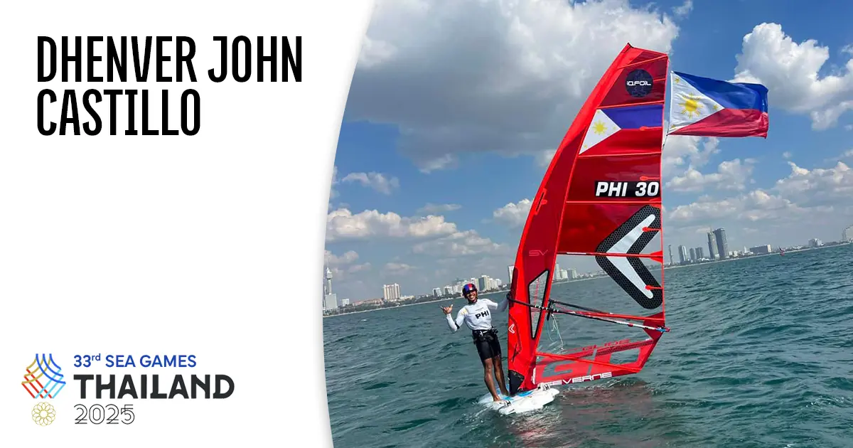 Riding the Wind to Glory: Teen Sensation Dhenver John Castillo Dominates SEA Games 2025 Windsurfing