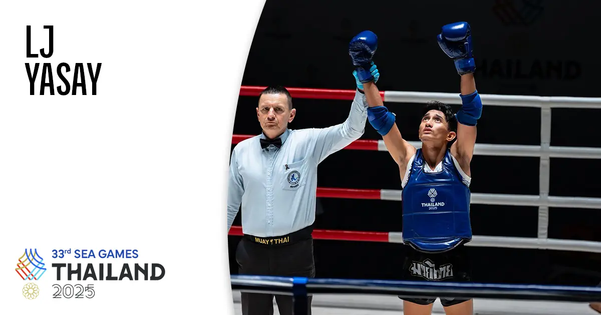 Speed and Spirit LJ Yasay Overcomes Odds to Claim Muay Thai Gold at SEA Games 2025 in Thailand