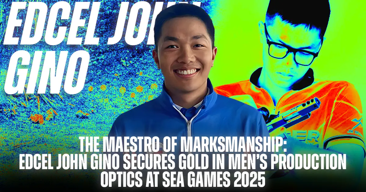 The Maestro of Marksmanship: Edcel John Gino Secures Gold in Men’s Production Optics at SEA Games 2025