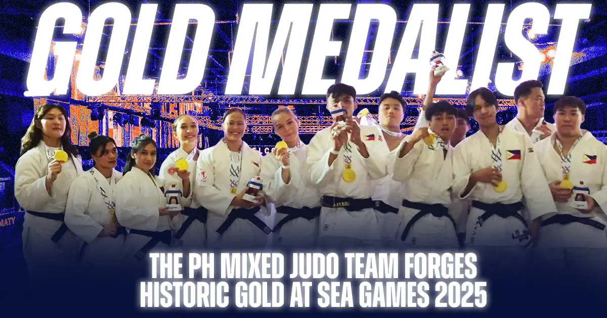 The PH Mixed Judo Team Forges Historic Gold at SEA Games 2025