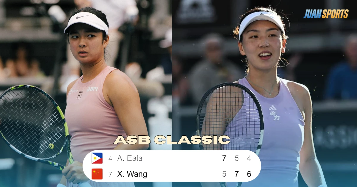 Eala vs Wang: Xinyu Wang Edges Alex Eala in Thrilling Three-Set ASB Classic Semifinal 2026