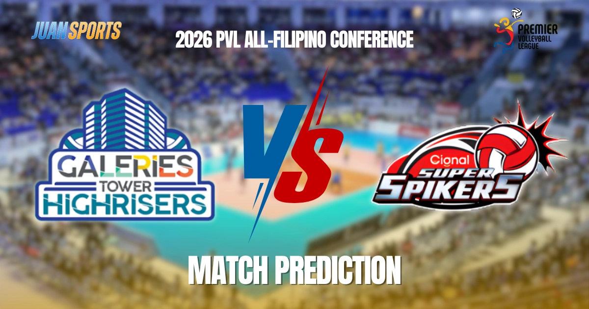 Galeries Tower vs Cignal Prediction 2026 PVL Season Opener Insights
