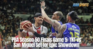 PBA Season 50 Finals Game 5 TNT vs San Miguel Set for Epic ShowdownPBA Season 50 Finals Game 5 TNT vs San Miguel Set for Epic Showdown