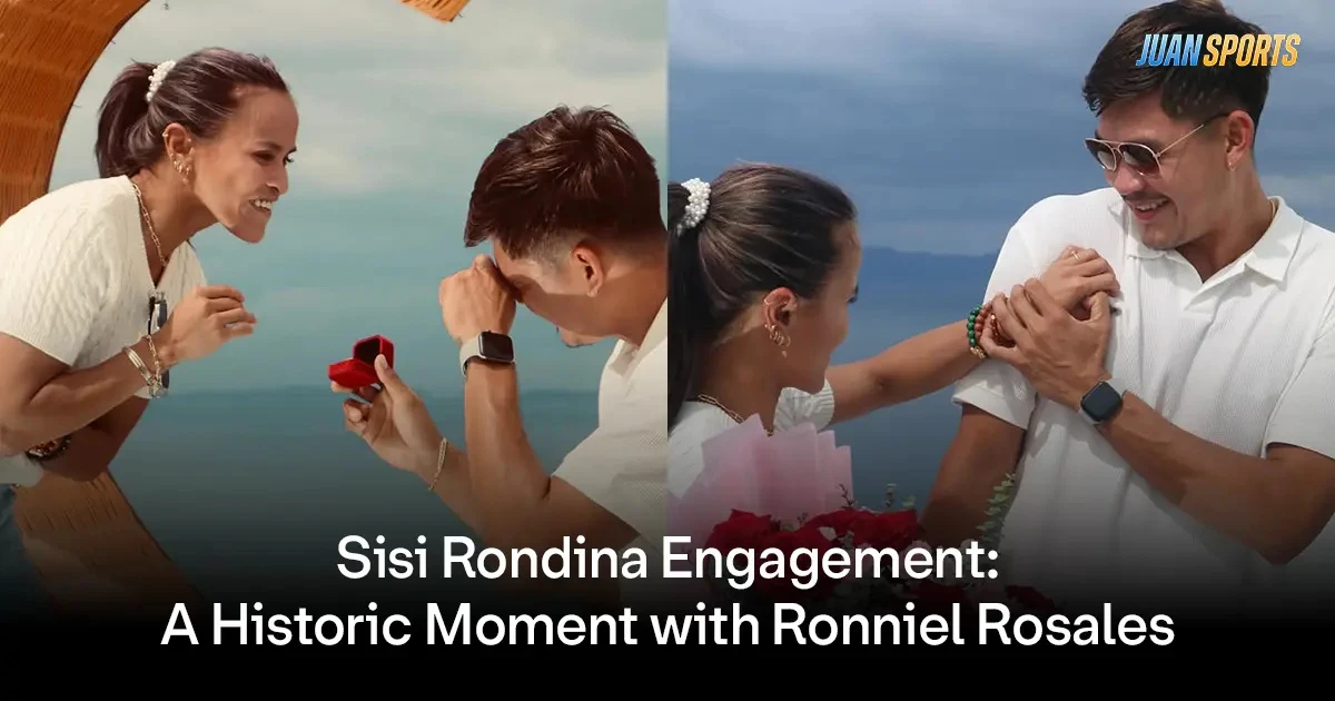 Sisi Rondina Engagement: A Historic Moment with Ronniel Rosales