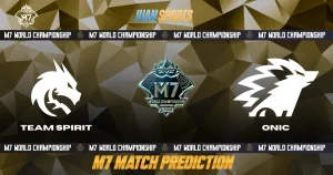Team Spirit vs ONIC Match Prediction Who Will Claim the 2-1 Advantage
