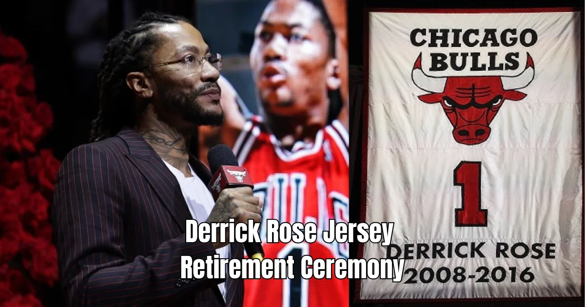 The Rose That Defied Gravity Derrick Rose Jersey Retirement and Legacy