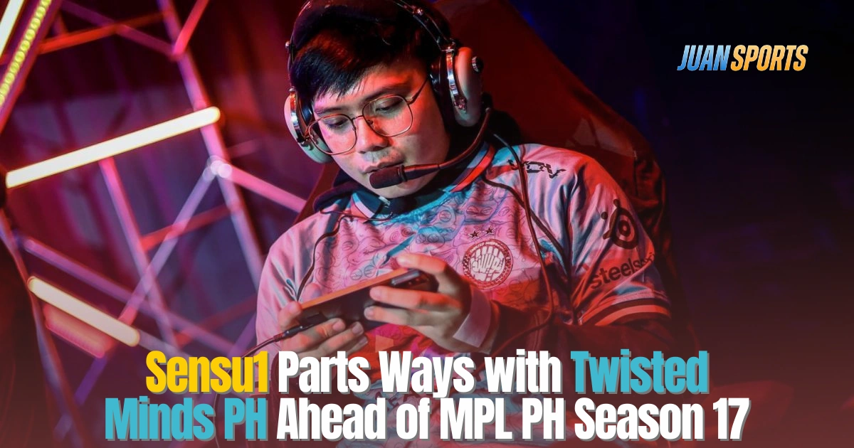 End of the Road Sensu1 Parts Ways with Twisted Minds PH Ahead of MPL PH Season 17