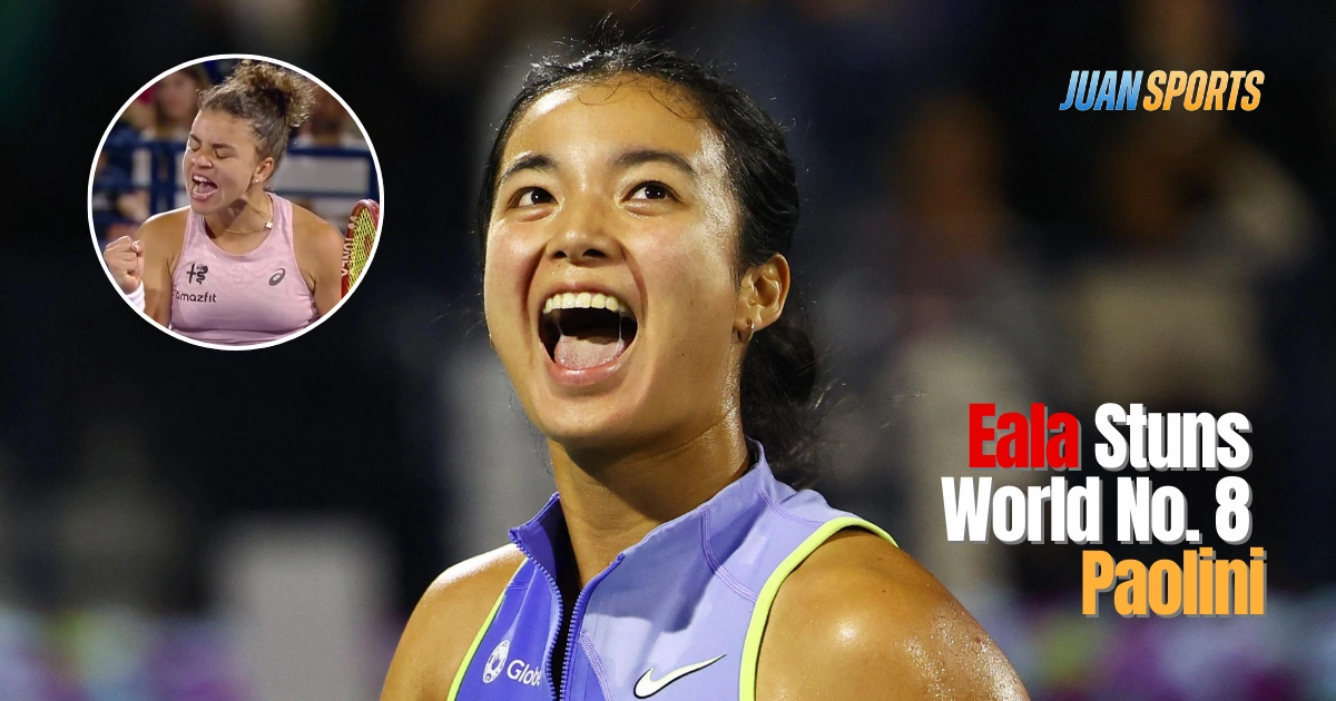 Giant Slayer Alex vs Jasmine – Eala Stuns World No. 8 Paolini