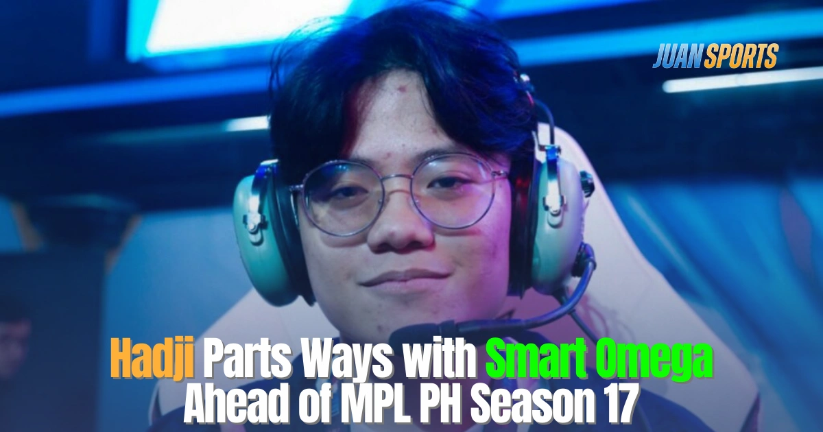 Hadji Parts Ways with Smart Omega Ahead of MPL PH Season 17