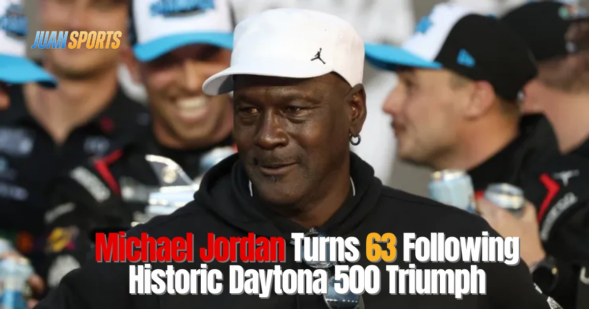 The Ultimate Birthday Gift Michael Jordan Turns 63 Following Historic Daytona 500 Triumph