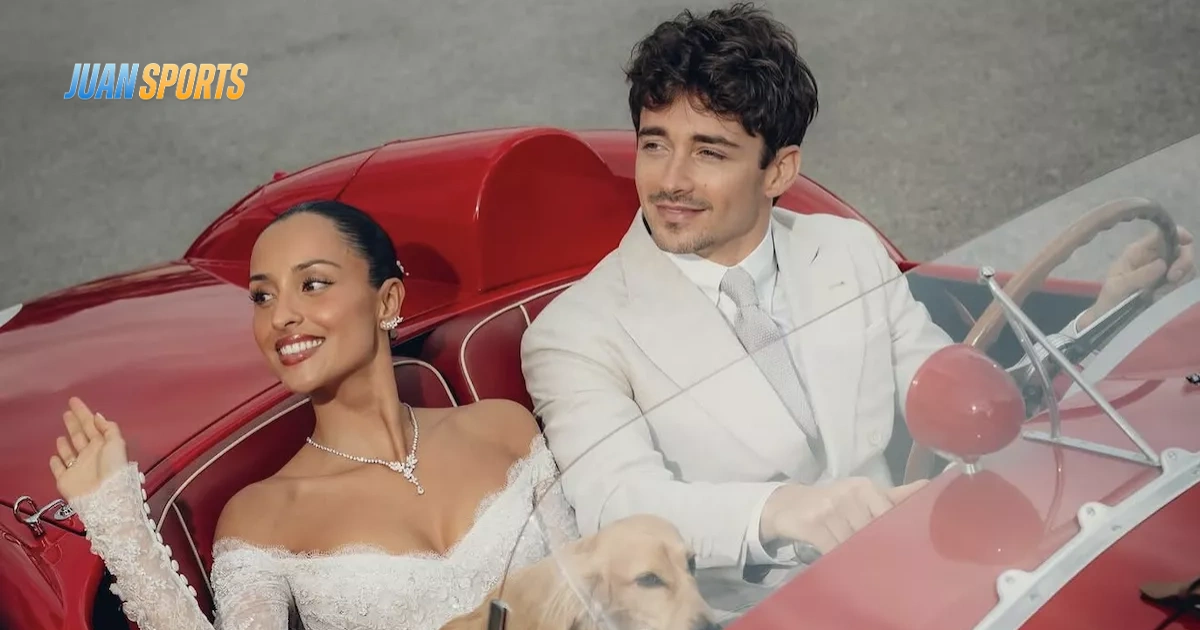 Charles Leclerc’s Spectacular Wedding The Grand Union with Alexandra Saint Mleux