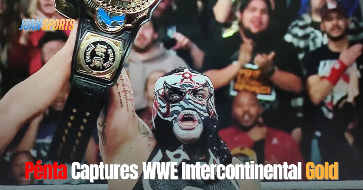 Penta El Zero Miedo Triumphs Cero Miedo Captures WWE Intercontinental Gold