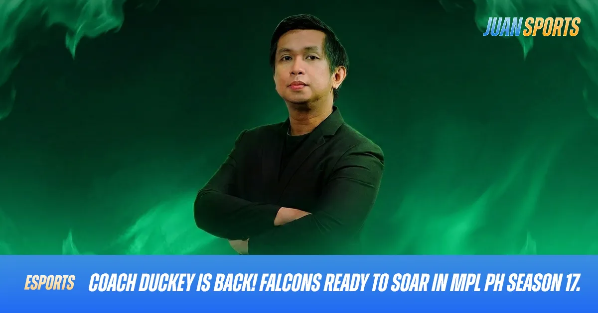 Coach Duckey Returns: Team Falcons PH Reveals Coaching Staff for MPL PH Season 17