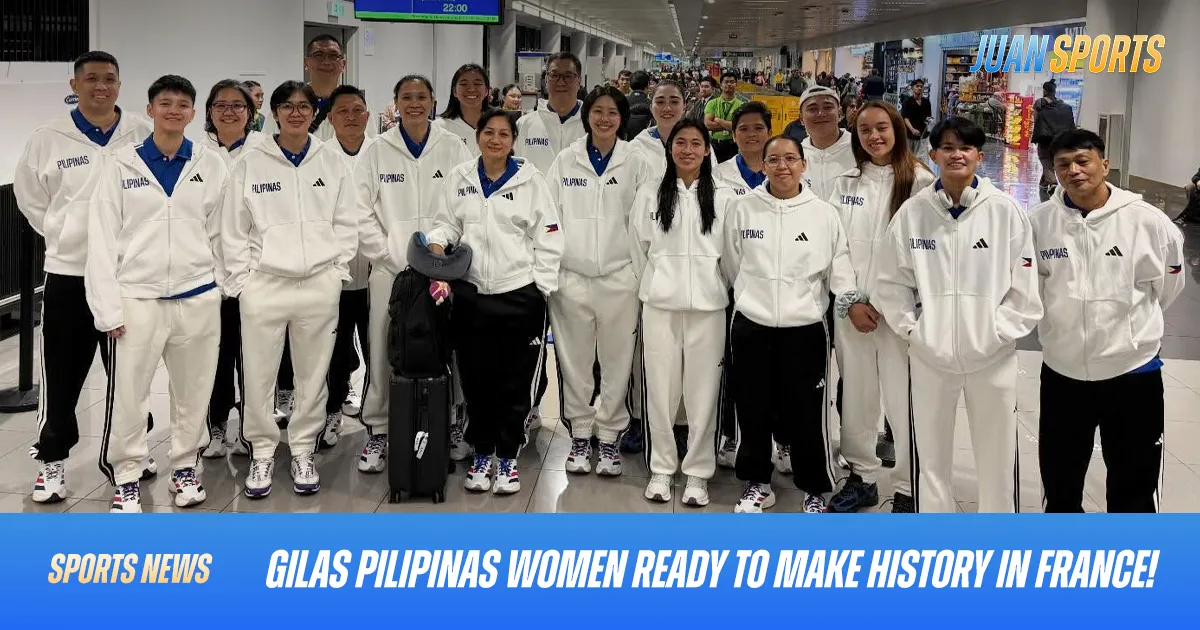 Gilas Pilipinas Women Launch Historic World Cup Qualifying Campaign in France