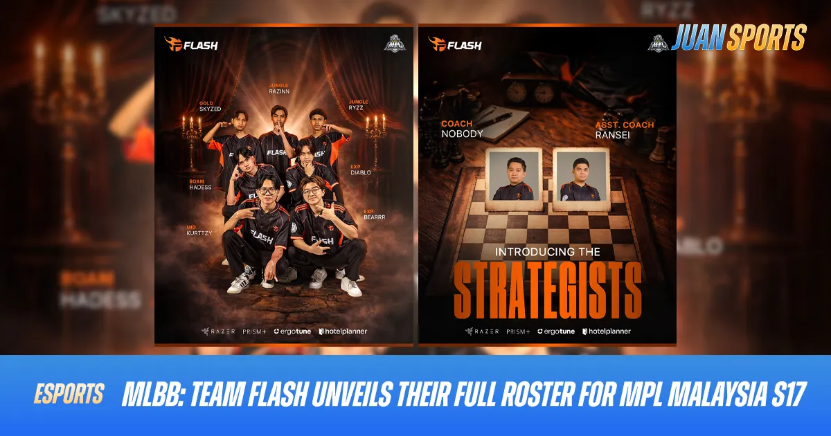 Team Flash Unveils Strategic Super-Roster for MPL MY 2026