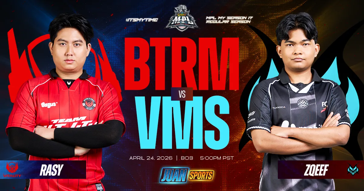 BTRM vs VMS S17: The Battle for MPL MY Top Spot