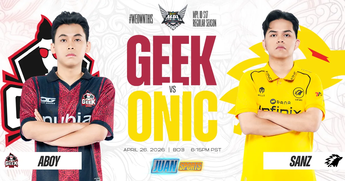 GEEK vs ONIC S17: Can Geek Fam Overcome the Giants in MPL ID?