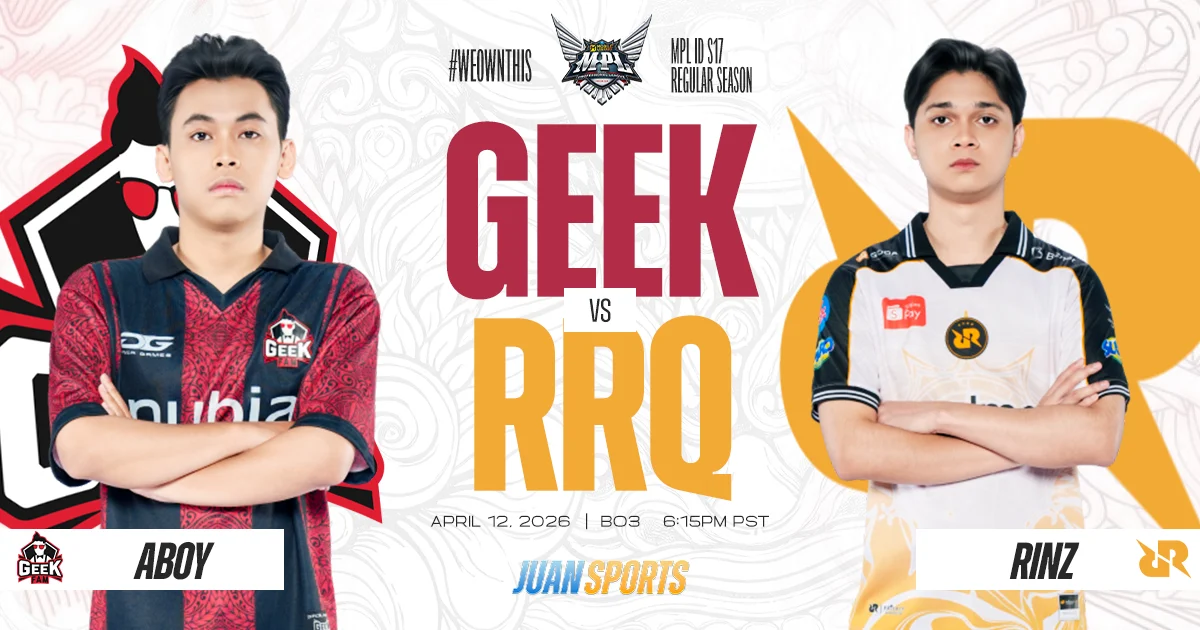 GEEK vs RRQ S17: The King of Kings Faces the Giant Slayers in MPL ID Season 17
