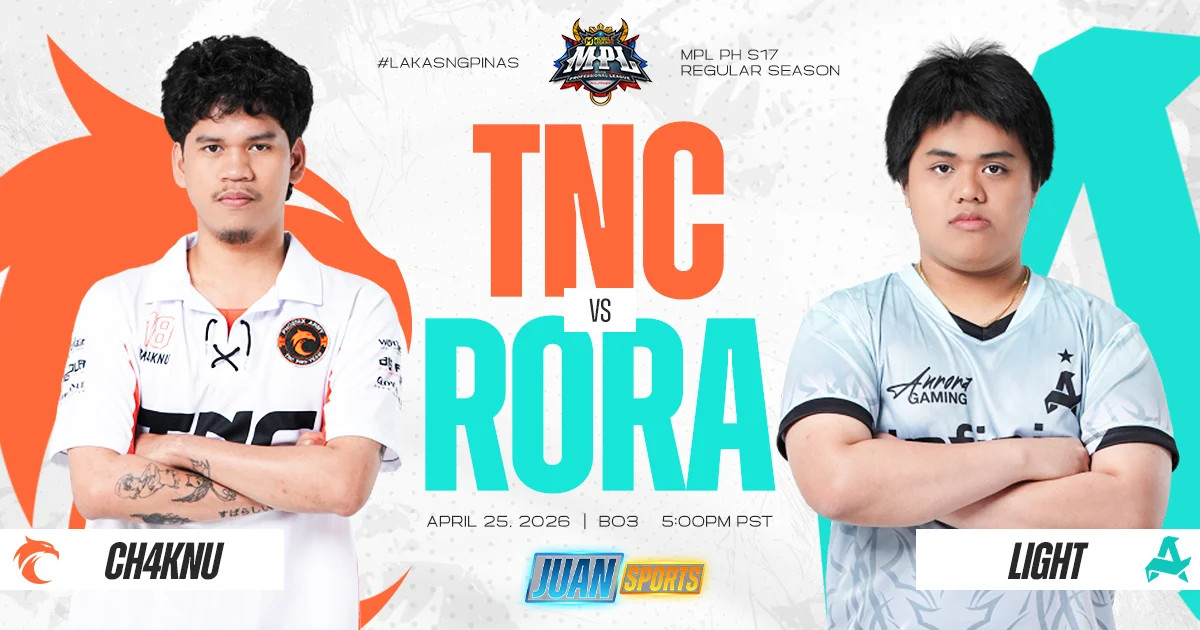 TNC vs RORA S17: The Rising Sun Meets the Phoenix in MPL PH Season 17