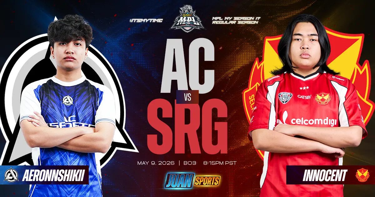 AC vs SRG S17: Can AC Esports Break SRG’s Undefeated Run?