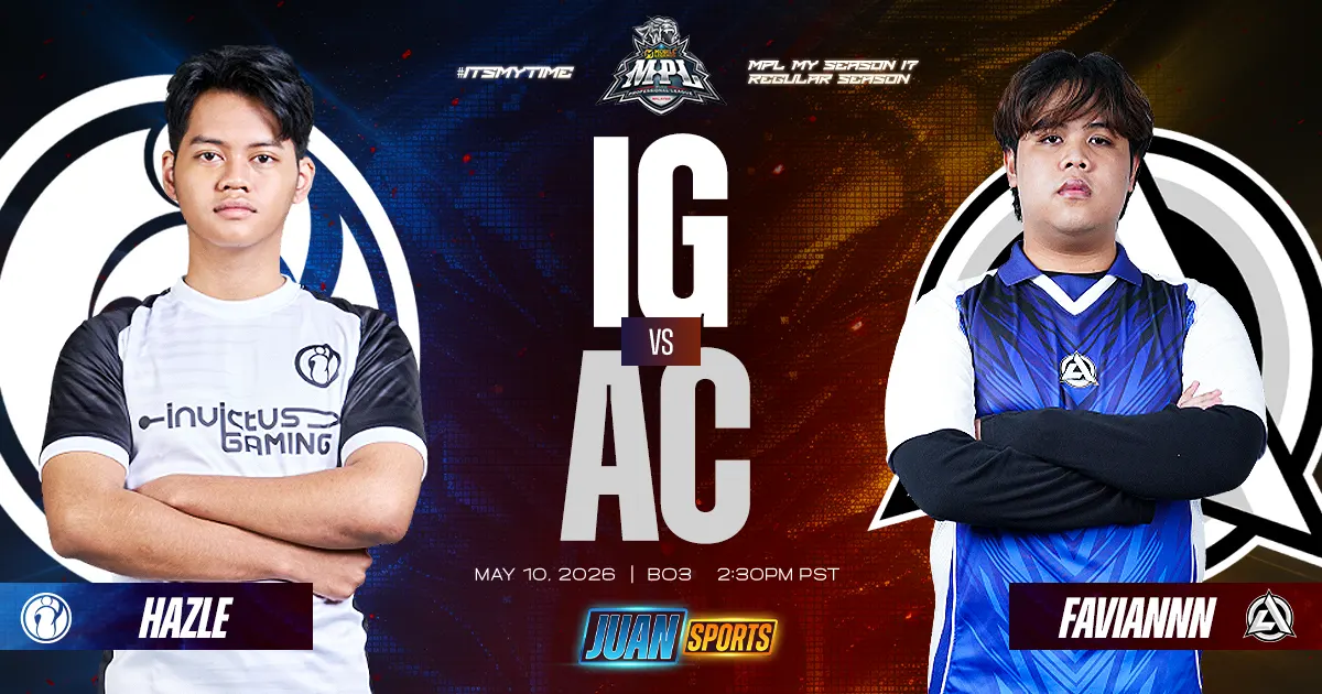 IG vs AC S17: MPL Malaysia Season 17 Week 6 Pressure Match