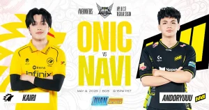 ONIC vs NAVI S17: Kelra Era Meets NAVI Survival Test in MPL ID Week 7