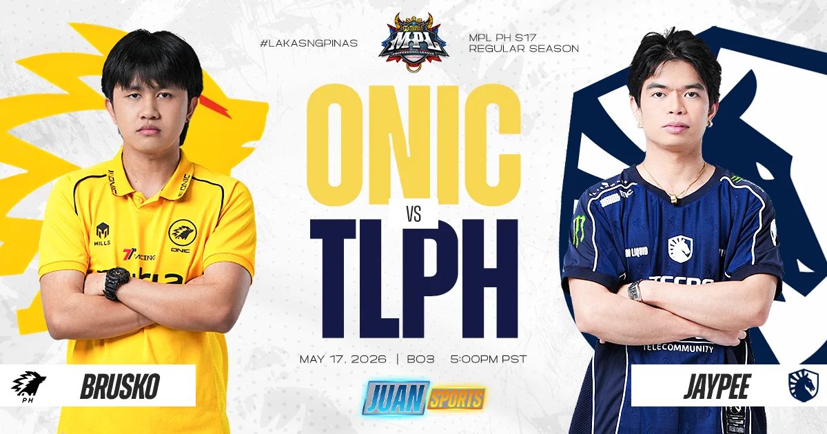 ONIC PH vs TLPH S17: Golden Rivalry Set to Define MPL Philippines Season 17