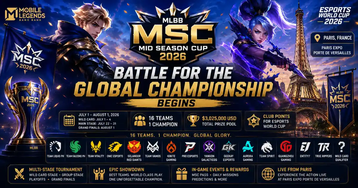 MLBB MSC 2026 _ Battle for the Global Championship Begins