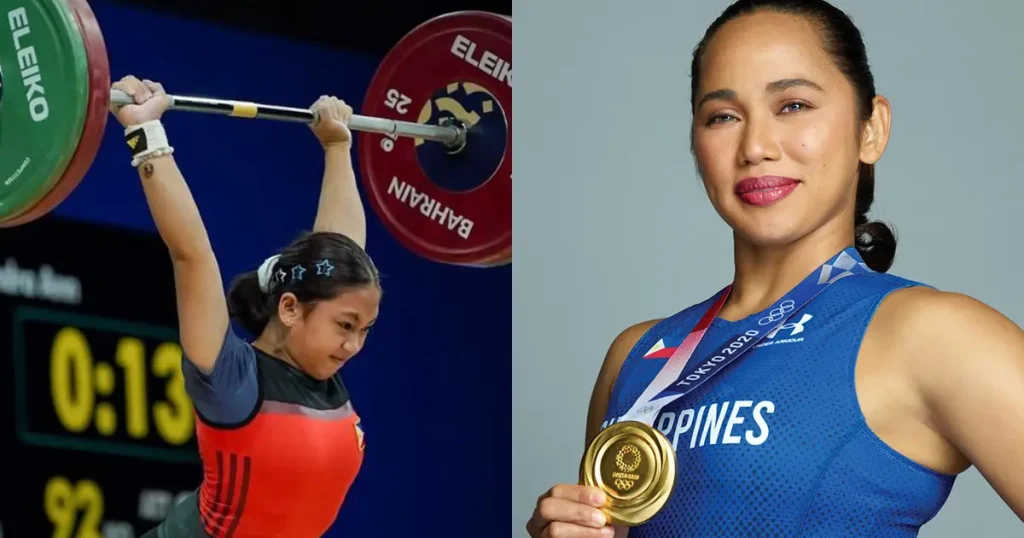 Weightlifting Family: Alexsandra Ann Diaz And Hidilyn Diaz